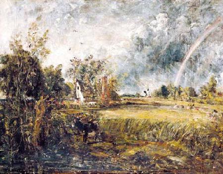 John Constable Cottage at East Bergholt oil painting image